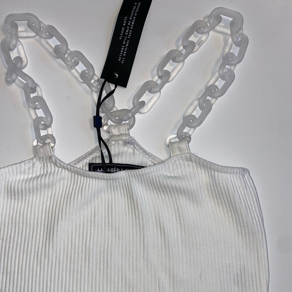 Chain crop top